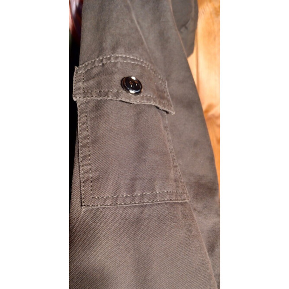 GRIZZLY TACTICAL Green Soldier Style Jacket Coat Womens Large Utility Chore Coat - Picture 5 of 6